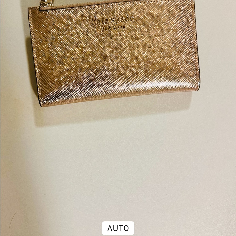 Kate Spade Metallic Gold Wallet